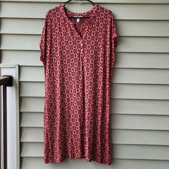 Danna buchman short sleeve knee length  dress - Picture 1 of 5
